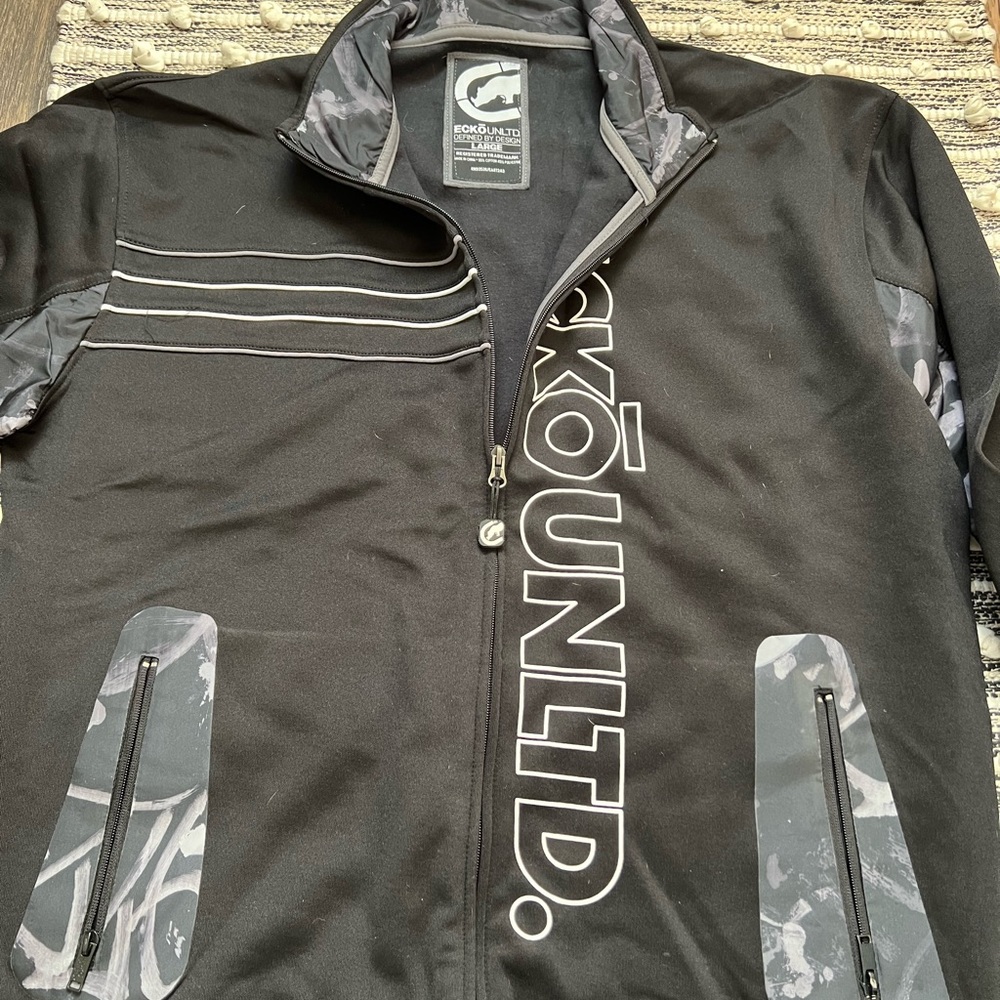 Ecko Ultd Fleece lined Track jacket